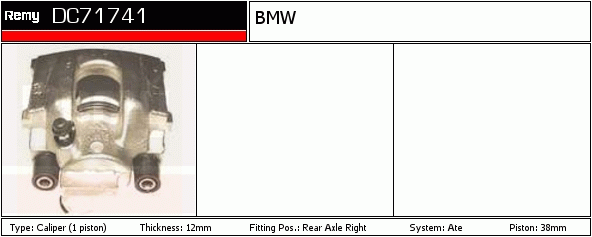 Étrier de frein Remanufactured REMY (Multiline)