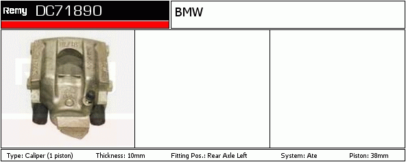 Étrier de frein Remanufactured REMY (Multiline)