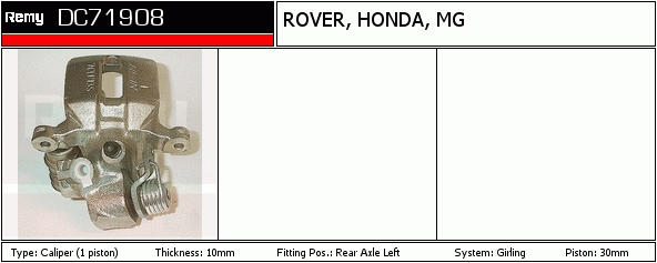 Étrier de frein Remanufactured REMY (Multiline)