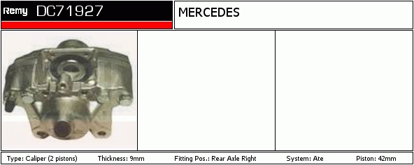 Étrier de frein Remanufactured REMY (Multiline)