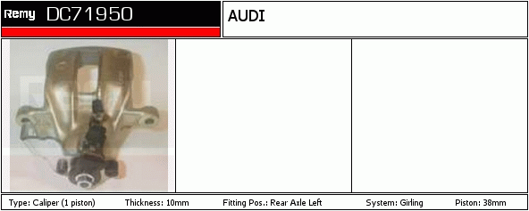 Étrier de frein Remanufactured REMY (Multiline)
