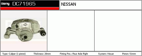 Étrier de frein Remanufactured REMY (Multiline)