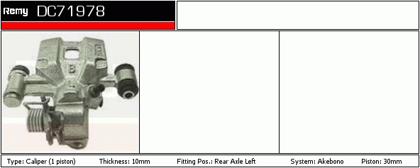 Étrier de frein Remanufactured REMY (Multiline)
