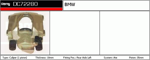 Étrier de frein Remanufactured REMY (Multiline)