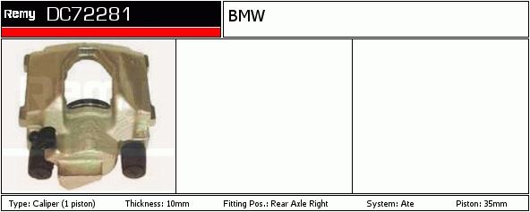 Étrier de frein Remanufactured REMY (Multiline)