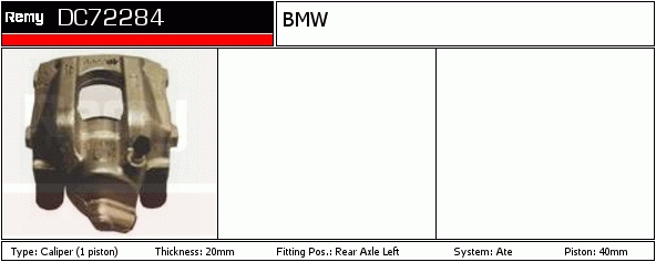 Étrier de frein Remanufactured REMY (Multiline)