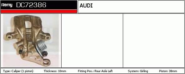 Étrier de frein Remanufactured REMY (Multiline)