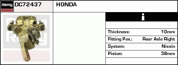 Étrier de frein Remanufactured REMY (Multiline)