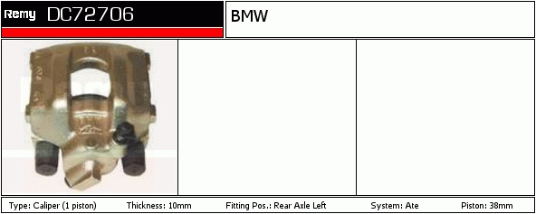 Étrier de frein Remanufactured REMY (Multiline)