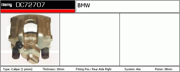 Étrier de frein Remanufactured REMY (Multiline)