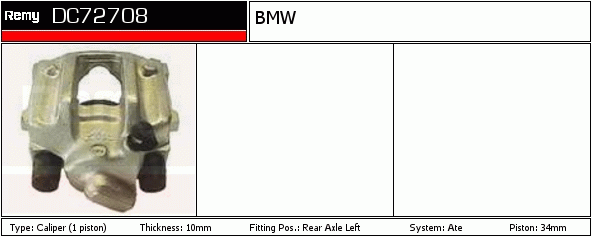 Étrier de frein Remanufactured REMY (Multiline)