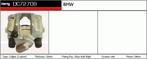 Étrier de frein Remanufactured REMY (Multiline)