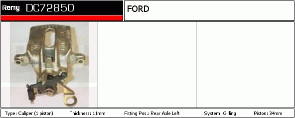 Étrier de frein Remanufactured REMY (Multiline)