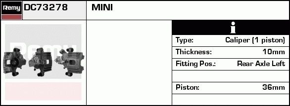 Étrier de frein Remanufactured REMY (Multiline)