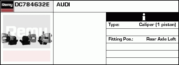 Étrier de frein Remanufactured REMY (Multiline)