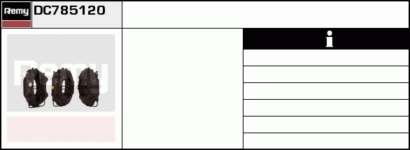 Étrier de frein Remanufactured REMY (Multiline)