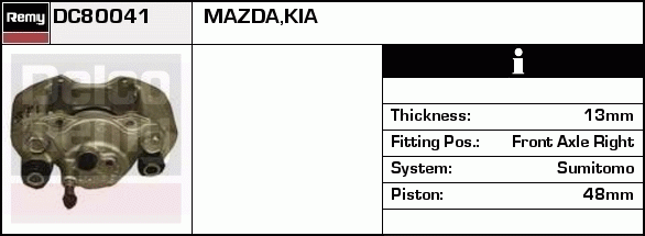Étrier de frein Remanufactured REMY (Multiline)