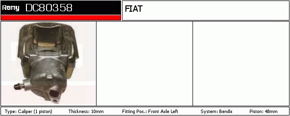 Étrier de frein Remanufactured REMY (Multiline)