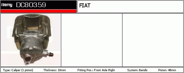 Étrier de frein Remanufactured REMY (Multiline)