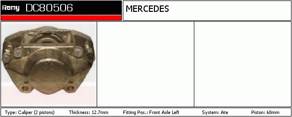 Étrier de frein Remanufactured REMY (Multiline)