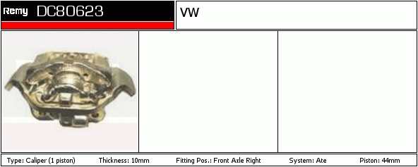 Étrier de frein Remanufactured REMY (Multiline)