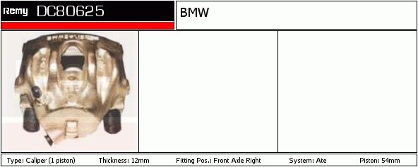 Étrier de frein Remanufactured REMY (Multiline)