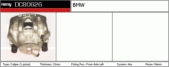 Étrier de frein Remanufactured REMY (Multiline)