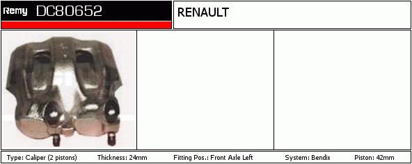 Étrier de frein Remanufactured REMY (Multiline)