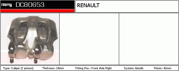 Étrier de frein Remanufactured REMY (Multiline)