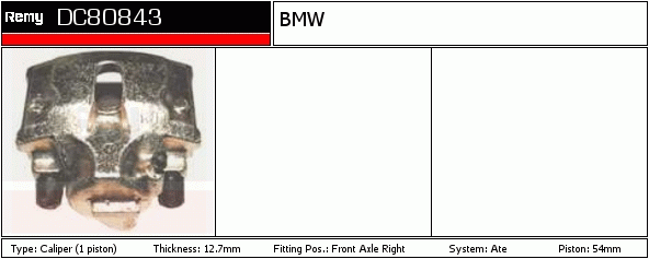 Étrier de frein Remanufactured REMY (Multiline)