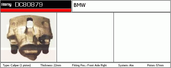 Étrier de frein Remanufactured REMY (Multiline)