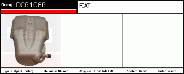 Étrier de frein Remanufactured REMY (Multiline)