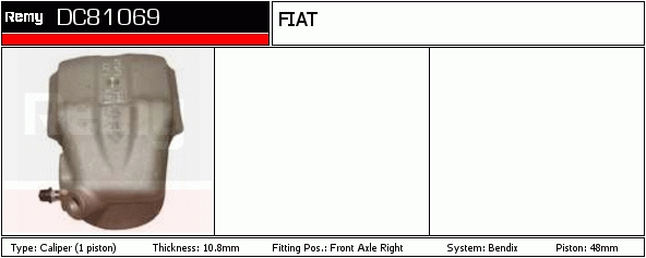 Étrier de frein Remanufactured REMY (Multiline)