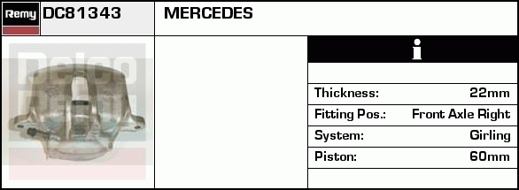 Étrier de frein Remanufactured REMY (Multiline)
