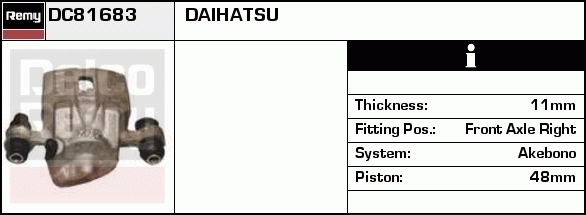 Étrier de frein Remanufactured REMY (Multiline)