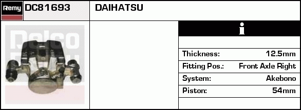 Étrier de frein Remanufactured REMY (Multiline)