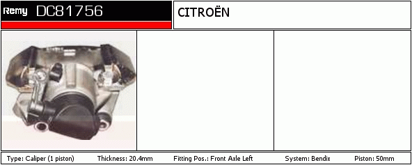 Étrier de frein Remanufactured REMY (Multiline)