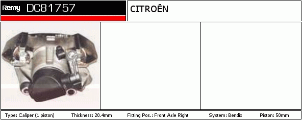 Étrier de frein Remanufactured REMY (Multiline)