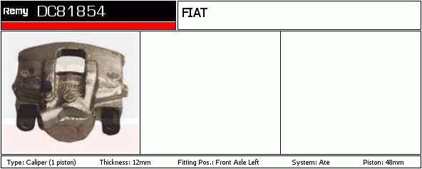 Étrier de frein Remanufactured REMY (Multiline)