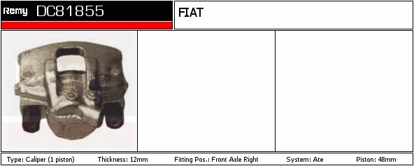 Étrier de frein Remanufactured REMY (Multiline)