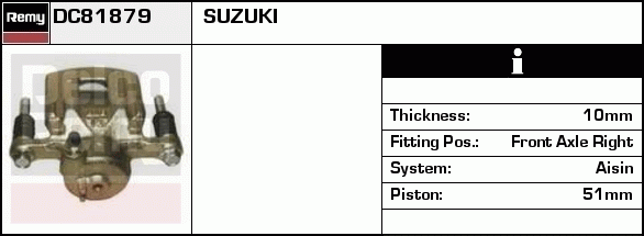 Étrier de frein Remanufactured REMY (Multiline)