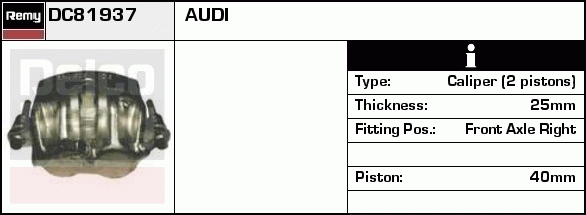 Étrier de frein Remanufactured REMY (Multiline)