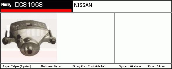 Étrier de frein Remanufactured REMY (Multiline)