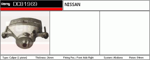 Étrier de frein Remanufactured REMY (Multiline)