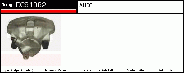 Étrier de frein Remanufactured REMY (Multiline)