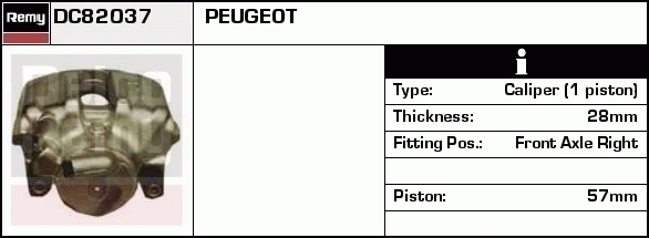 Étrier de frein Remanufactured REMY (Multiline)