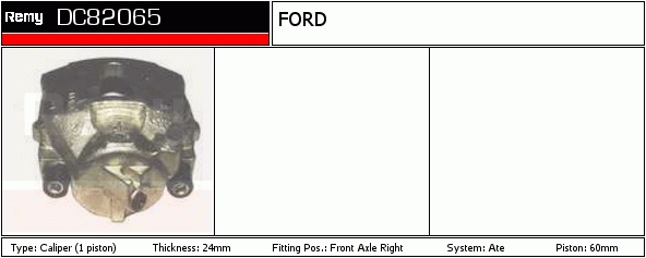 Étrier de frein Remanufactured REMY (Multiline)