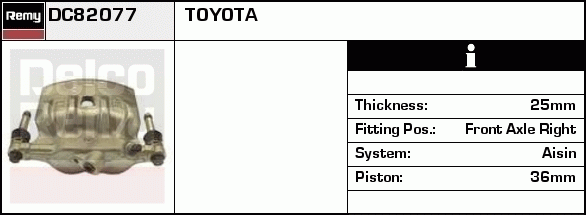 Étrier de frein Remanufactured REMY (Multiline)