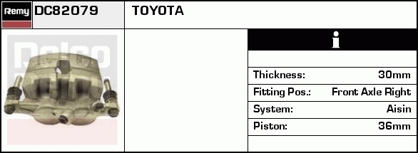 Étrier de frein Remanufactured REMY (Multiline)