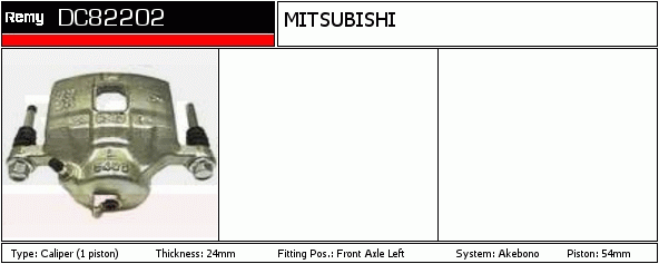 Étrier de frein Remanufactured REMY (Multiline)